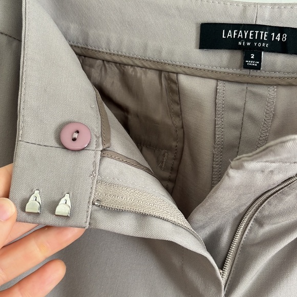 Lafayette 148 Wool Trousers 4 (size 2 on tag, measurements indicate 4/6) - Picture 6 of 9